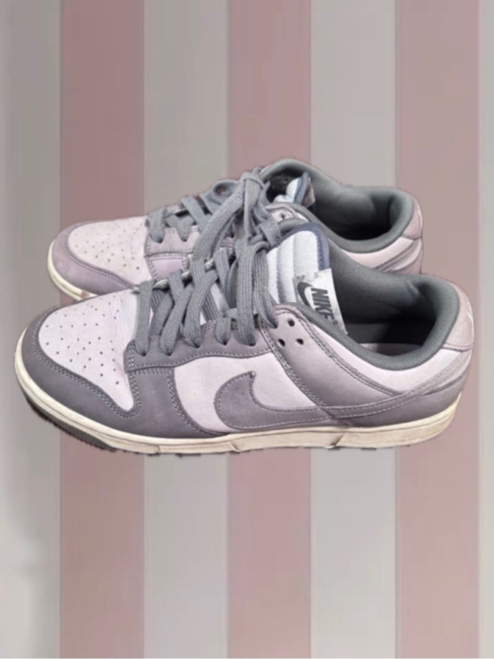 Nike Dunks (Women 9) Gray Blue Sneakers